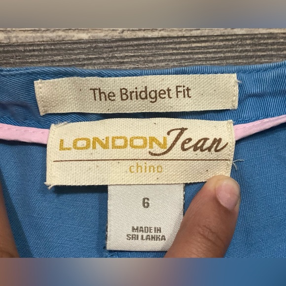 London Jean’s Light Blue Bridget Fit Dress Pants - Picture 3 of 5